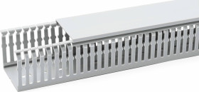 Kanał na wiązki OBO Bettermann VDK 6060 sgr 6132502 Element górny (D x S x W) 2000 x 60 x 60 mm 18 szt.