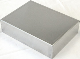 Aluminum enclosure, (L x W x H) 203 x 152 x 51 mm, natural, 1444-862