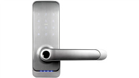 Klamka Z Kontrolerem Dostępu Eura Elh-01H4 Silver