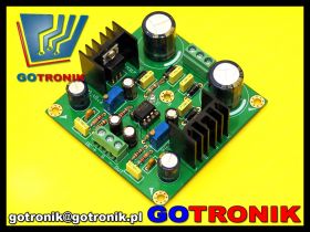 Zasilacz symetryczny LM317 + LM337 + LF353