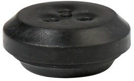 Grommet, cable Ø 4 to 7 mm, M20, TPE, black, 01440722010