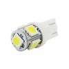Żarówka LED 12V W5W T10 5 led biała