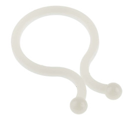 Spinka do kabli 23.6mm 45 x 2mm materiał: Nylon 66 Naturalny Szczypce obrotowe