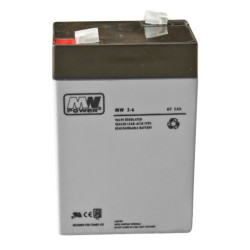 Akumulator AGM 6V/ 5Ah MW 5-6 MWpower 207155
