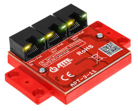 APT-3-11 - switch PoE (extender) 3-port