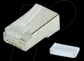 BS72061-R10 cat. 6 A plug + pull-in aid packing unit 10