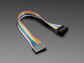 Adafruit 2.54mm 0.1" Pitch 9-pin Jumper Cable - 20cm long