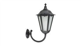 Kinkiet Zewnętrzny Retro Maxi K 3012/1/Bd G, E27 Max 100W Kolor Czarny 0438621