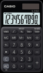 SL-310UC-BK Casio desk calculator, solar, black