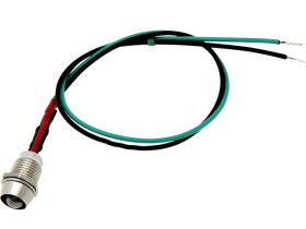 DIODA LED 5MM (NIEBIESKA 12V) KONTROLKA