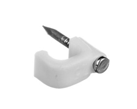 Uchwyt płaski do przewodów YDYp 2x1,5 FLOP-7/5 27.75 /100szt./