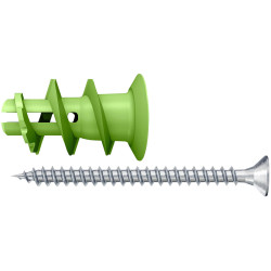 Fischer 532729 GK Green Drywall anchor Set eco-friendly secure fit