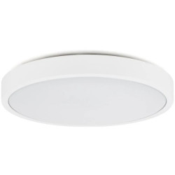 Plafon okrągły natynkowy LED 18W 1800lm 6500K IP44 biały barwa CW biała zimna V-TAC VT-8618W-RD