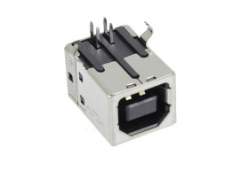 GNIAZDO USB typ B do druku CZARNE