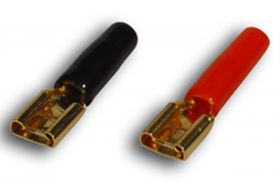 KONEKTOR 6MM ZENSKI ZLOTY NA PRZEWOD 2.5MM2 HD-1-2