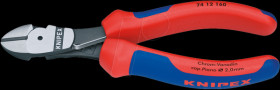 74 12 160 Power side cutters 160 mm, with opening spring
