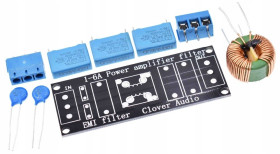 Filtr sieciowy EMI do 4A przeciwzakłóceniowy - zestaw do samodzielnego montażu