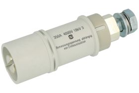 Wtyk; Han HC Modular; 09110012655; 1 tor; mosiądz chromowany; proste; na przewód; śrubowy; 350A; 2kV; biały; srebrzone; 120mm2;