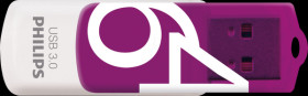FM64FD00B/00 USB Flash Drive, USB 3.0, 64 GB, Vivid Edition Magic Purple