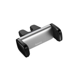 Uchwyt samochodowy mini BASEUS do telefonu do kratki srebrny