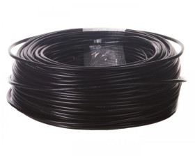 Przewód mieszkaniowy H03VV-F (OMY) 3x1,5 żo czarny /50m/