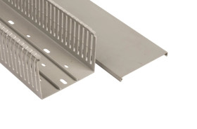 Korytko grzebieniowe 100x80x2000mm jasnoszare E194 /2m/