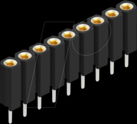 BL 5 9 Socket, 1-row, 1 x 9 - 2.54 mm
