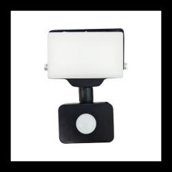 Naświetlacz LED PIR Adviti PORTO S 10W 800lm IP44 4000K AD-NL-6462BLR4 Orno