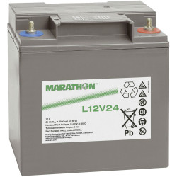 Exide NALL120024HM0MA GNB Marathon Battery 12V 23.5Ah Maintenance-free