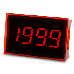 Woltomierz cyfrowy DC LED Lascar ±1 % 3.5-cyfr