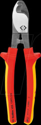 T3973 160 VDE cable cutter, Redline 160 mm