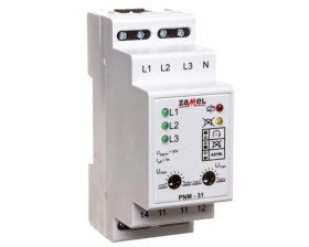 Przekaźnik napięciowy 3-fazowy 230/400V AC PNM-31 EXT10000105