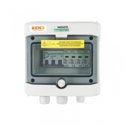 Skrzy. przy. Rozdzielnica przyłączeniowa AC z ogranicznikiem przepiec typ 2, 20A 3-F SH-86 AC