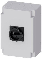 czarny 3 styki 50 mm² 125 A 690 V/AC Siemens 3LD28660TB51
