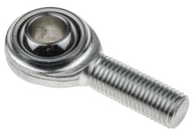 Końcówka pręta, typ: Męski, M16 x 2 męskie, Stal