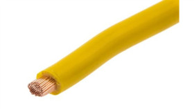 Jednożyłowy Kabel Sterowniczy Csa 6 Mm2, Maximum Of +70 C 600 V Żółty, Rs Pro