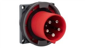 Wtyk Siłowy Tablicowy Odbiornikowy 63A 5P /Fe/ Ip67