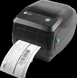 21818 Thermal label printer, black