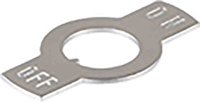 Arkusz napisów do przełącznika migowego przechylnego, do uzytku z: M, P