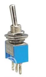 PRZEŁĄCZNIK DŹWIGIENKOWY MTS102-A2 3A/250V POJEDYNCZY ON-OFF DO DRUKU PRZEL012