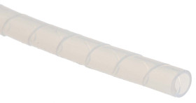 Spiralna owijka kablowa Naturalny zakres 4 → 5mm -60→ +260 °C. HellermannTyton PTFE