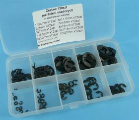 ZESTAW PIERŚCIENI SEGERA 120szt 1,5-20mm