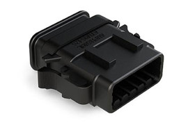 Złącze samochodowe 12-pinowe Amphenol Industrial 2-rzędowe PL 7.5A ATM06 Montaż na kablu Połączenie zagniatane Złącze