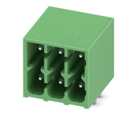 Złącze PCB 3 -pinowe raster 3.5mm 2 -rzędowe Wciskane Męski Phoenix Contact