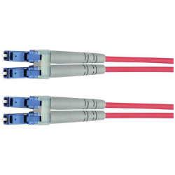 Teleg&#xE4;rtner 100011325 Fibreglass FO Cable 2m Turquoise LC-LC 50/125 &#xB5; OM3
