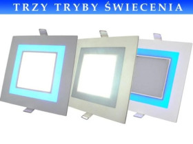 Downlight LED Power PELLO 4W+2W DW+blue