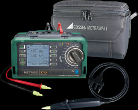 M551S METRISO XTRA insulation meter, set with remote trigger and case