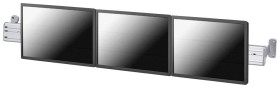 Neomounts Uchwyt ścienny do monitora FPMA-WTB100 3 Wyświetlacz 25,4 cm (10") - 61 cm (24") srebrny Sztywny