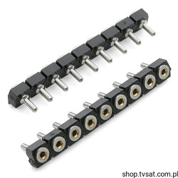 SL-109-T-19 Socket 9 Pin Precision SIL9 SAMTEC
