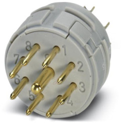 Contact insert for circular connector, 1603538